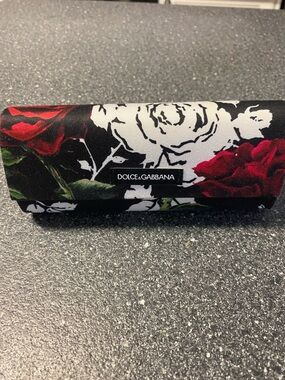 Dolce & Gabbana Floral Glasses/Sunglasses Case